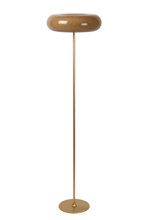 Lucide SENTINO - Floor lamp - Ø 40 cm - 3xG9 - Taupe - turned off